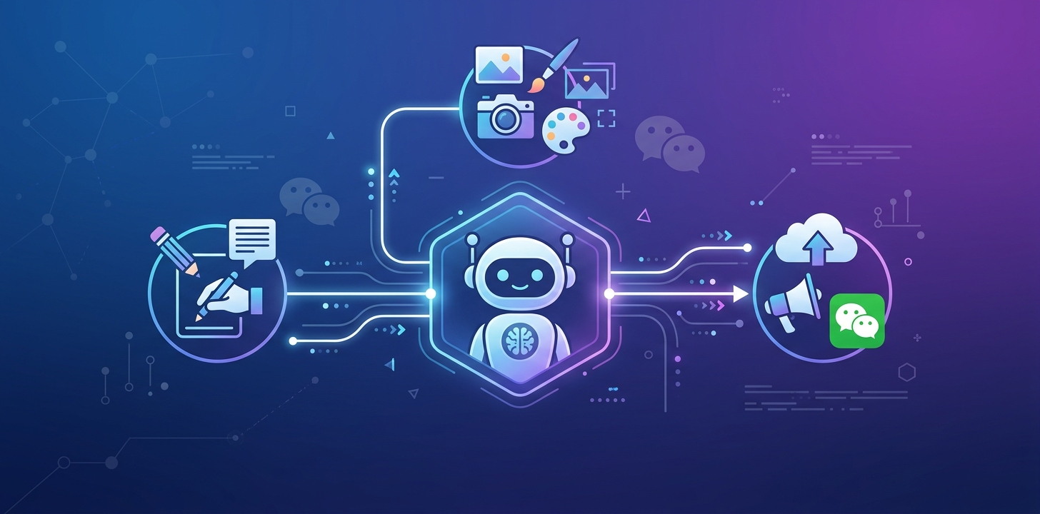 微信公众号自动发文 Skill：从资讯采集到定时发布的全链路 AI 工作流 封面