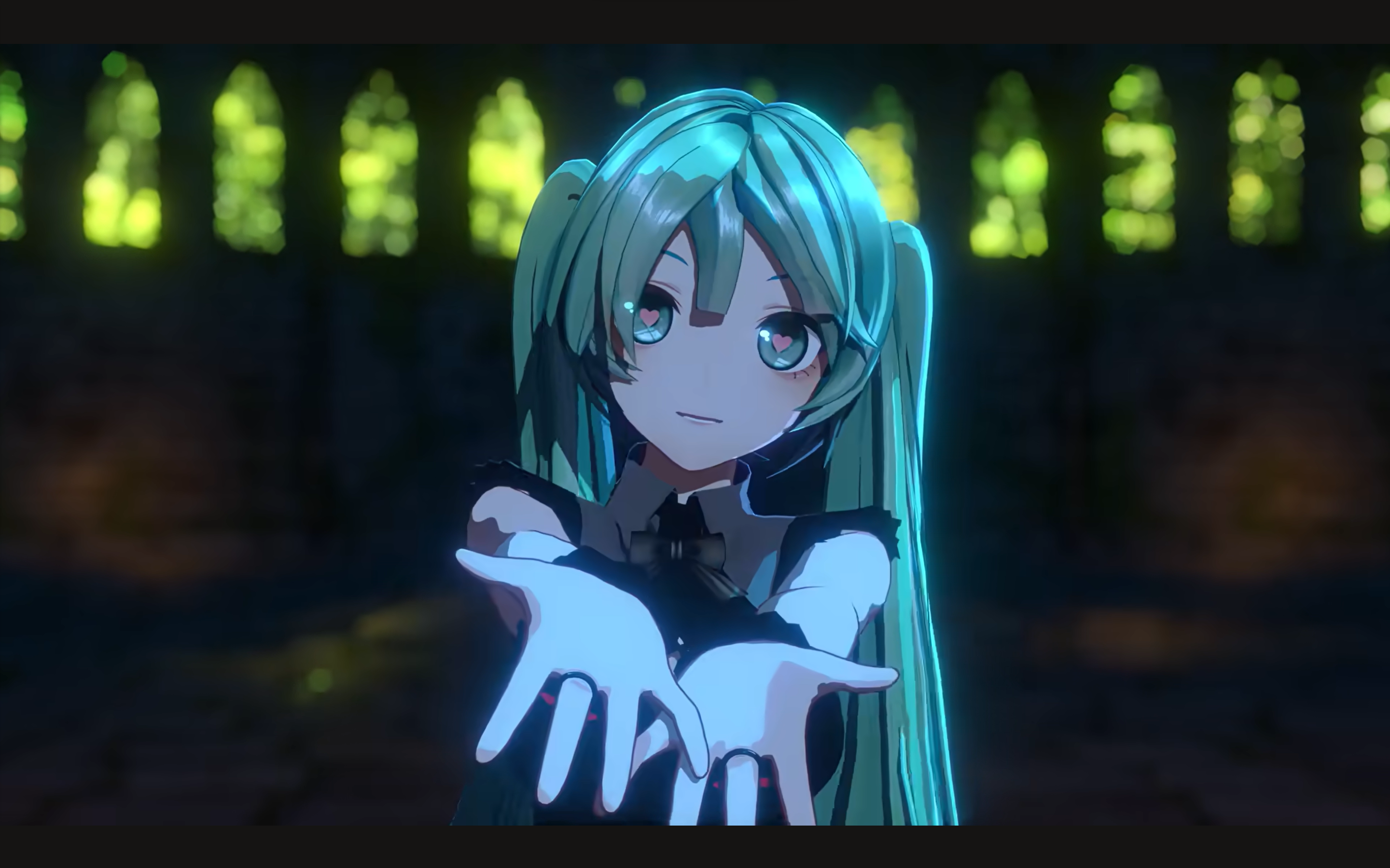 初音未来主题背景图